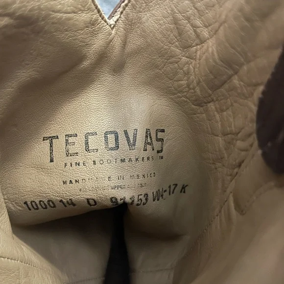 Men's Tecovas brown Leather boots - Picture 5 of 5